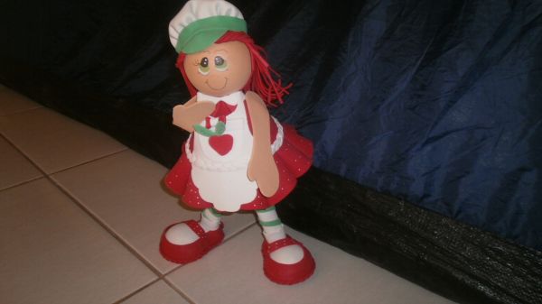 BONECOS  EM EVA 3D